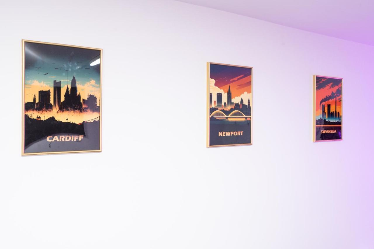 Exquisite Cardiff Apartments- With Garden Lounge & Games Room Zewnętrze zdjęcie
