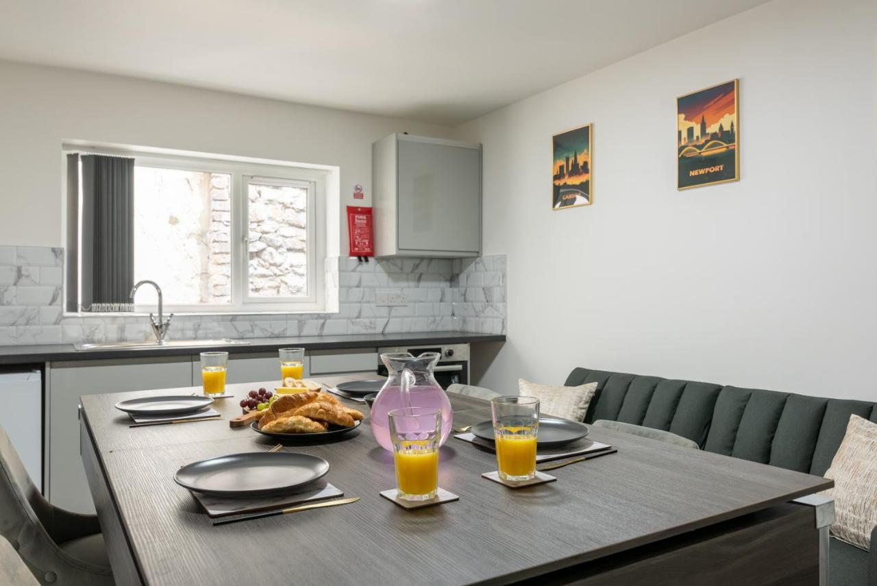 Exquisite Cardiff Apartments- With Garden Lounge & Games Room Zewnętrze zdjęcie